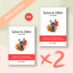 Pack duo livre Suivez le zebre x2 livraison gratuite